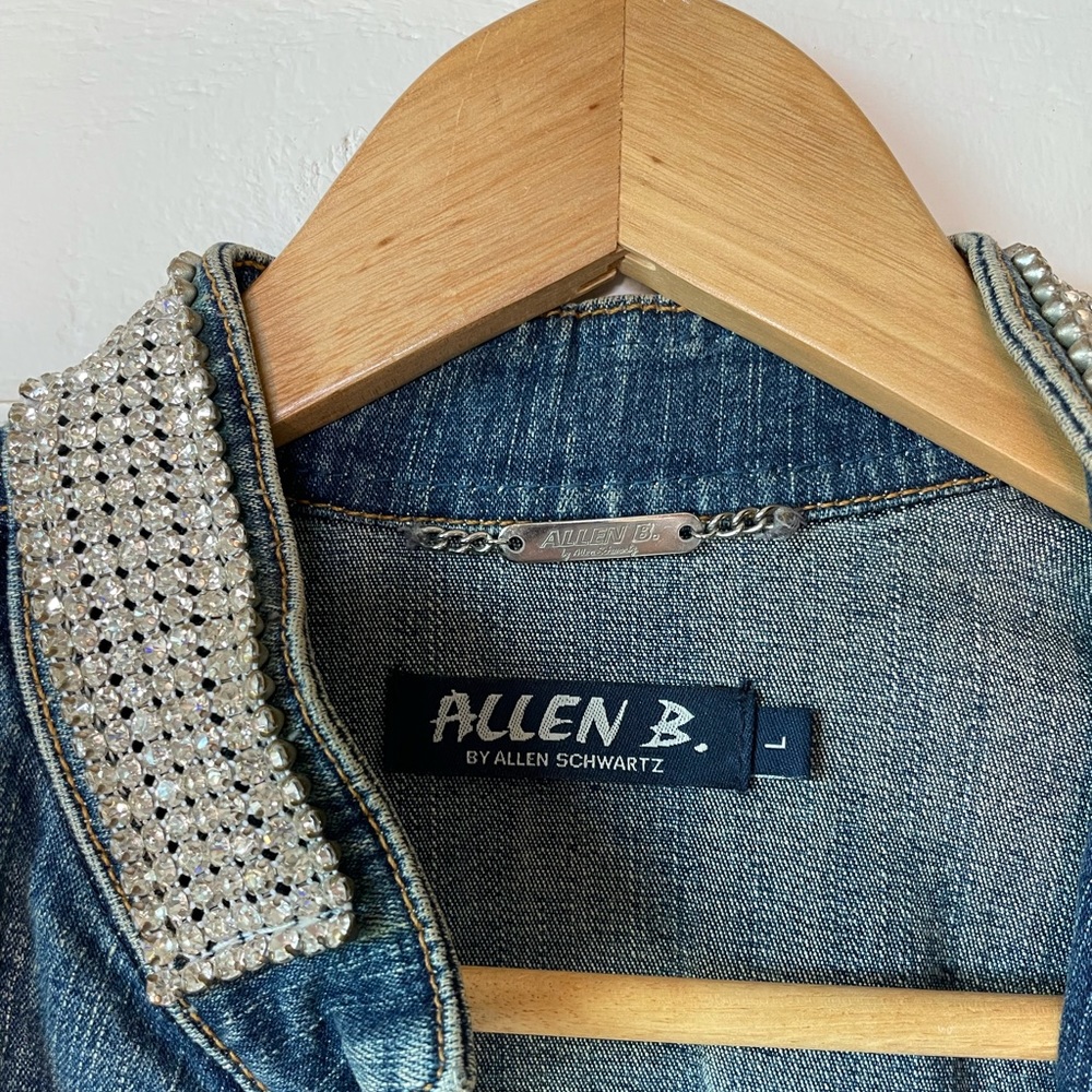 Allen B. Studded Jean Jacket